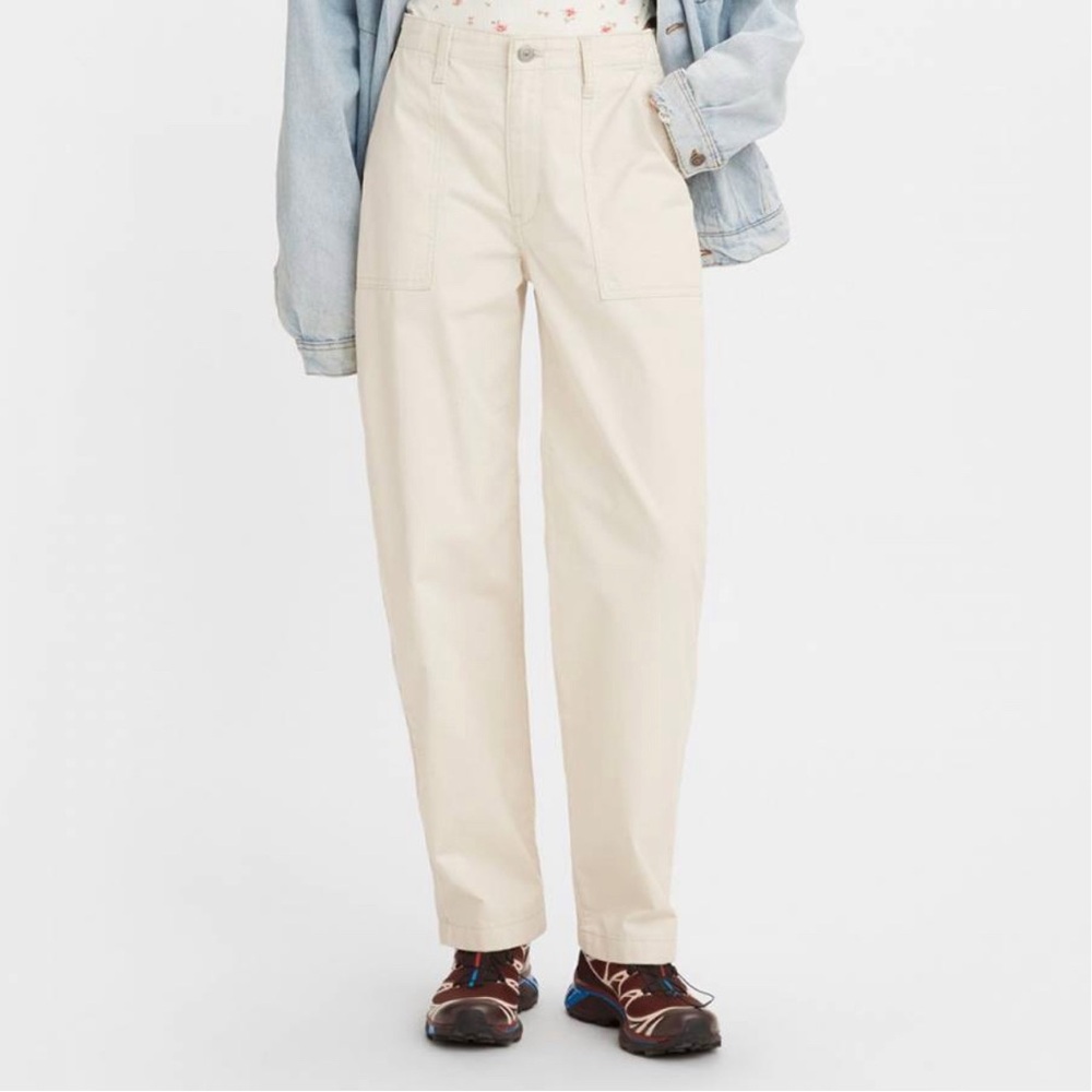 Levi's Beige 94 baggy utility High-Waisted Pants